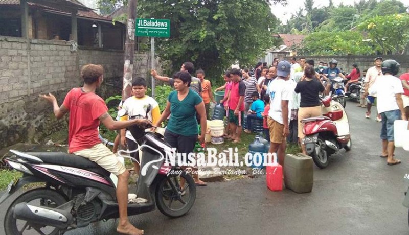 www.nusabali.com-15000-pelanggan-pdam-di-kecamatan-klungkung-krisis-air