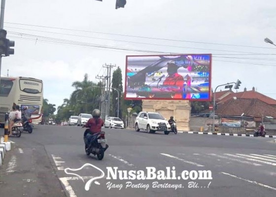 Nusabali.com - dipertanyakan-tayangan-ppkm-di-videotron