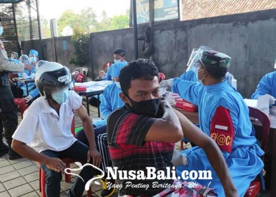 Nusabali.com - polres-bangli-perpanjang-layanan-vaksin-dosis-kedua