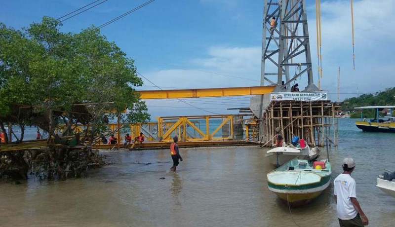 www.nusabali.com-jembatan-kuning-ditarget-selesai-22-januari