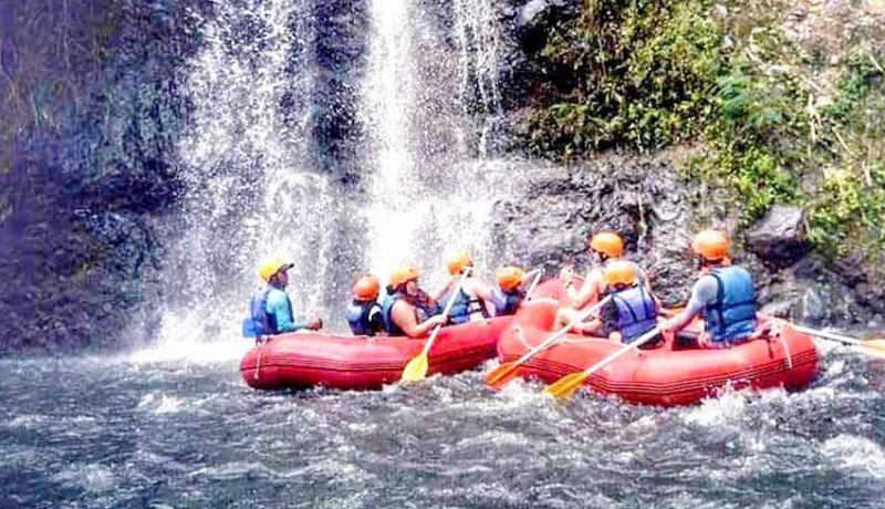 www.nusabali.com-rafting-dibuka-kunjungan-rata-rata-10-wisatawan