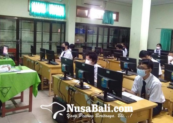 Nusabali.com - asesmen-nasional-di-smp-negeri-1-denpasar-diikuti-45-siswa