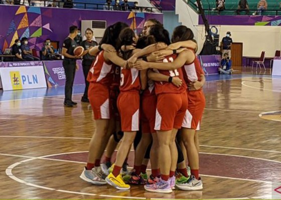 Nusabali.com - tim-basket-putri-bali-catat-sejarah-ke-final-pon-papua