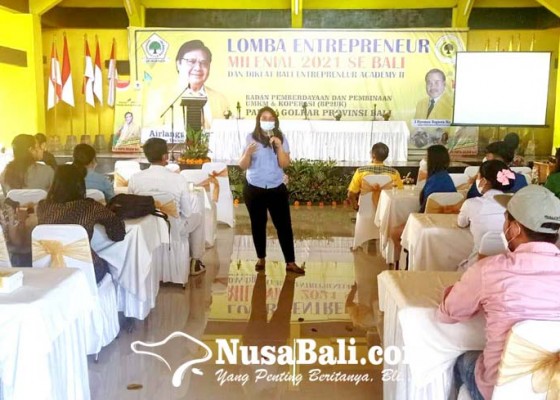 Nusabali.com - golkar-dorong-entrepreneur-milenial-atasi-krisis-dampak-pandemi-covid-19