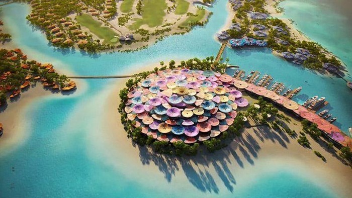 www.nusabali.com-proyek-laut-merah-arab-saudi-ada-9-pulau-50-hotel-mewah