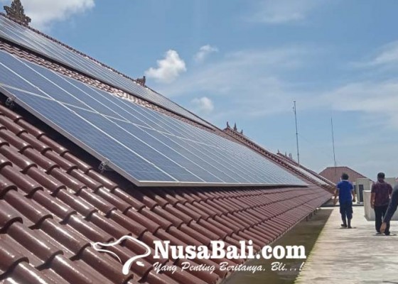 Nusabali.com - rsud-sanjiwani-dipasangi-listrik-panel-surya