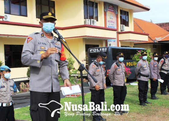 Nusabali.com - pengamanan-pilkel-serentak-ratusan-personel-polres-buleleng-disebar-ke-tps