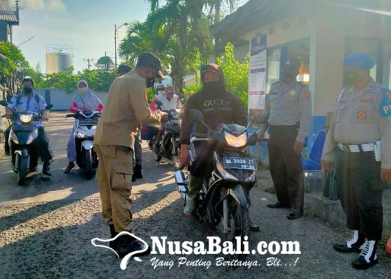 Nusabali.com - 31-warga-terjaring-sidak-kartu-vaksin-di-pengambengan