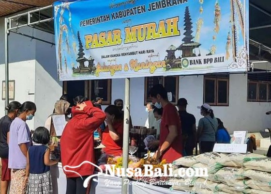 Nusabali.com - jelang-galungan-warga-serbu-pasar-murah