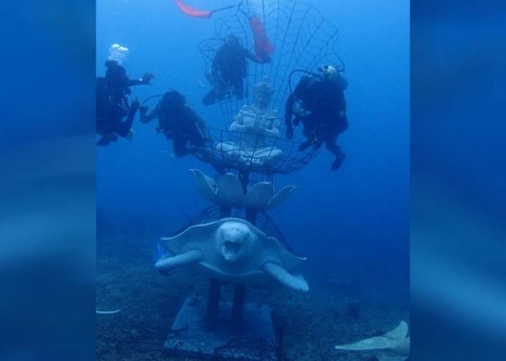Nusabali.com - landmark-dewa-baruna-bawah-laut-jadi-ikon-wisata-baru-lovina