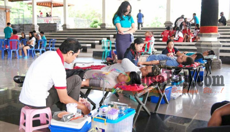 www.nusabali.com-jegeg-bagus-klungkung-gelar-donor-darah