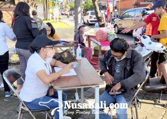 Nusabali.com - pelanggar-masker-di-denpasar-terus-meningkat
