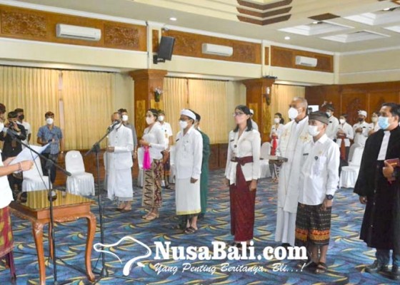 Nusabali.com - walikota-jaya-negara-lantik-367-cpns-jadi-pns