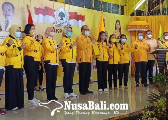 Nusabali.com - kppg-bali-ditugaskan-kawal-suara-golkar-pada-pemilu-2024