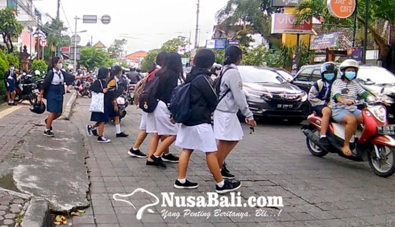 www.nusabali.com-hari-ini-seluruh-sekolah-di-denpasar-gelar-ptm-100-persen