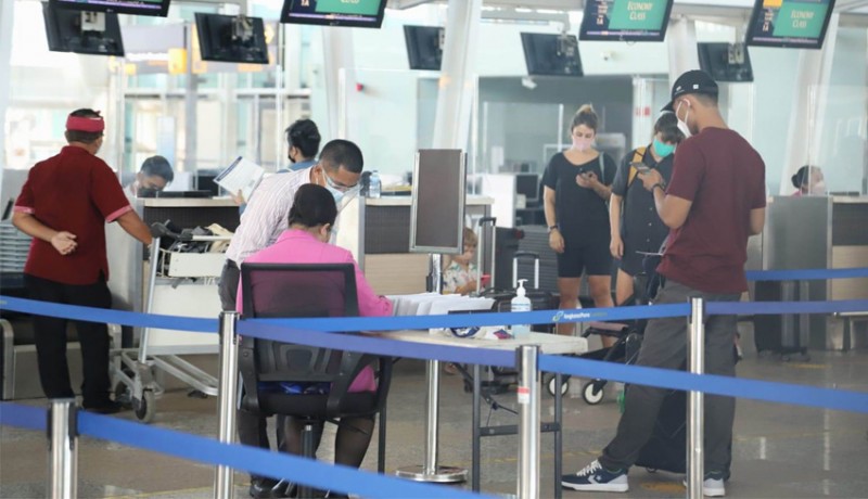 www.nusabali.com-penumpang-bandara-ngurah-rai-naik-148-persen