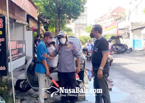 Nusabali.com - petugas-gabungan-survei-lokasi-parkir-di-tapal-batas-kuta