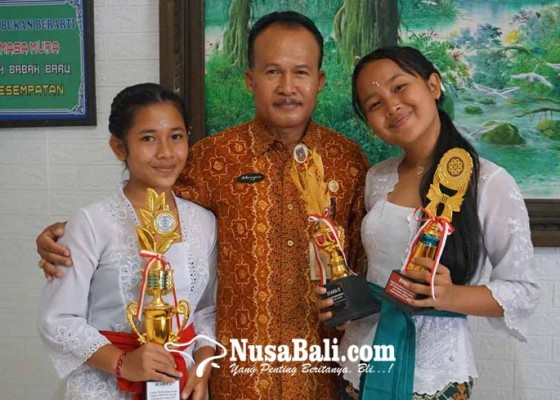 Nusabali.com - smpn-3-amlapura-koleksi-15-juara