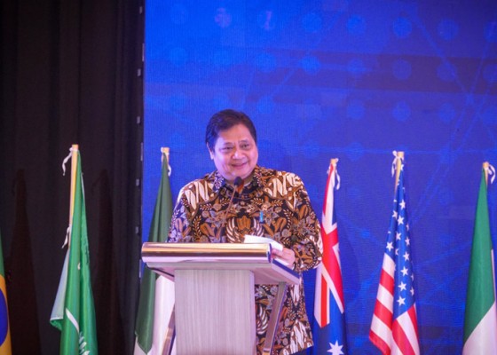 Nusabali.com - hadiri-tempo-bni-the-bilateral-forum-2022-airlangga-sebut-tantangan-besar-majukan-perekonomian-indonesia