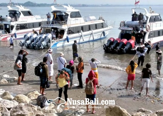 Nusabali.com - sempat-membeludak-saat-libur-lebaran-kini-penumpang-di-sanur-kembali-surut