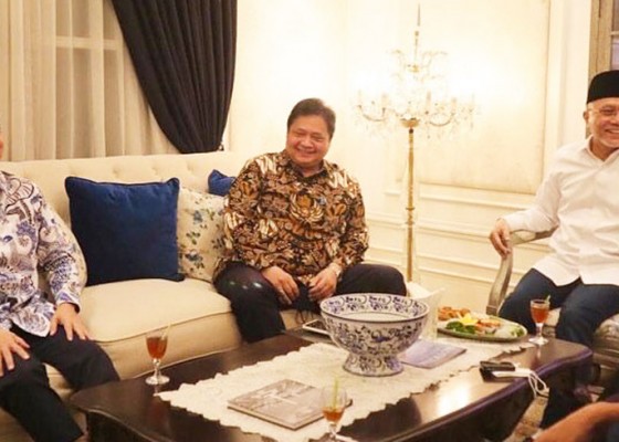 Nusabali.com - airlangga-kib-melanjutkan-kesuksesan-pembangunan-presiden-jokowi