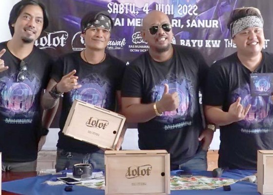 Nusabali.com - lolot-band-launching-album-ke-10-bali-metangi