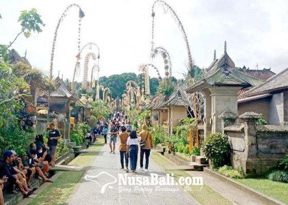 Nusabali.com - peserta-vwd-kunjungi-desa-tradisional-penglipuran