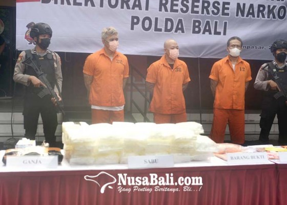 Nusabali.com - polda-bali-musnahkan-barang-bukti-35-kg-shabu