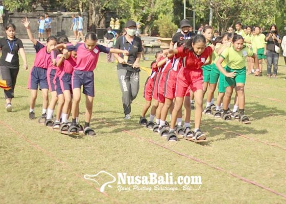 Nusabali.com - fad-kota-denpasar-gelar-lomba-permainan-tradisional