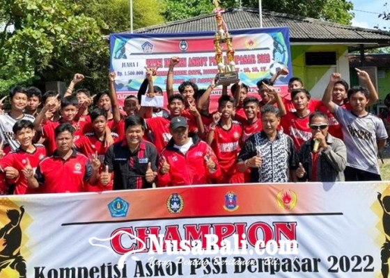 Nusabali.com - pespa-padangsambian-u-15-juara-kompetisi-askot-pssi-denpasar