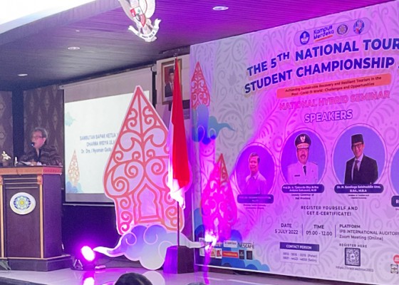 Nusabali.com - the-5th-national-tourism-student-championship-2022-ipb-internasional-bali-diikuti-134-peserta-se-indonesia