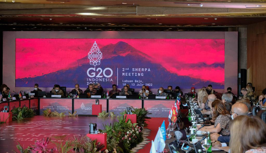 www.nusabali.com-menko-airlangga-serukan-anggota-g20-bersatu-mengatasi-permasalahan-global