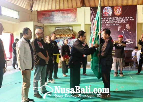 Nusabali.com - 220-pelajar-ikuti-kejuaraan-silat-bakti-negara-di-bangli
