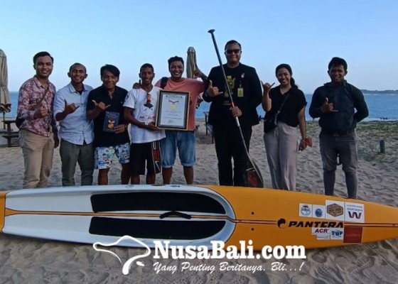 Nusabali.com - stand-up-paddle-16-hari-di-bali-pria-asal-sumba-barat-catat-rekor-muri