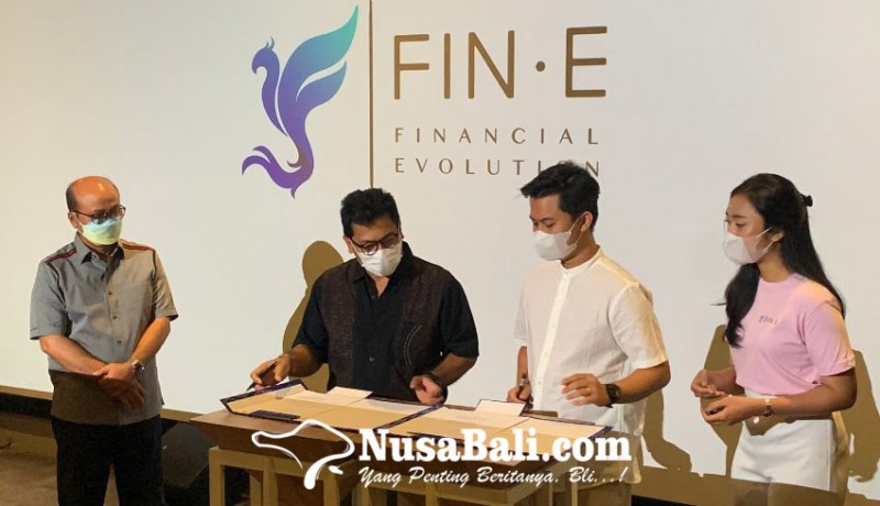 www.nusabali.com-financial-evolution-dan-bkraf-denpasar-jalin-mou-optimalkan-program-edukasi-keuangan