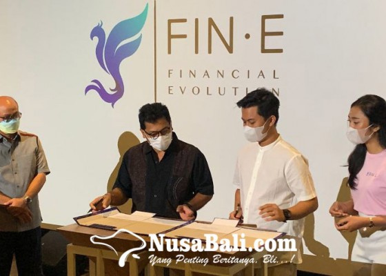 Nusabali.com - financial-evolution-dan-bkraf-denpasar-jalin-mou-optimalkan-program-edukasi-keuangan