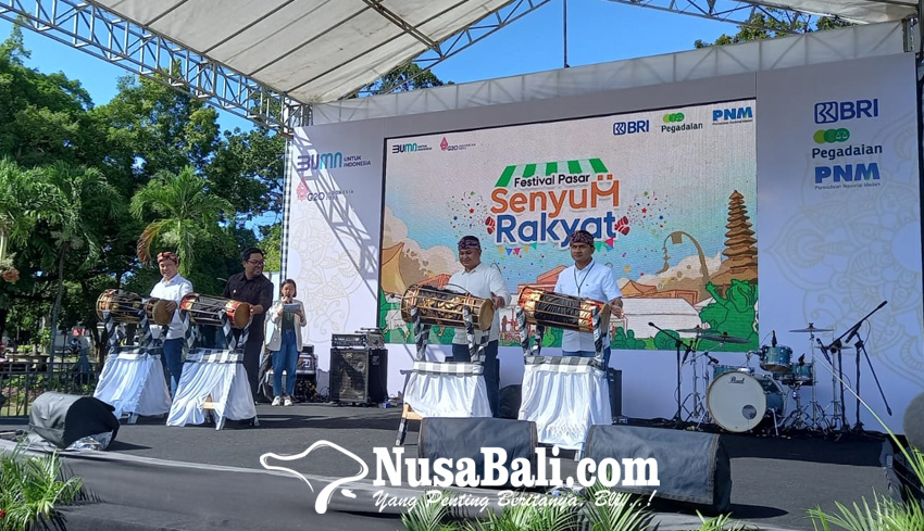 www.nusabali.com-pegadaian-kembali-gelar-festival-pasar-senyum-rakyat-di-denpasar