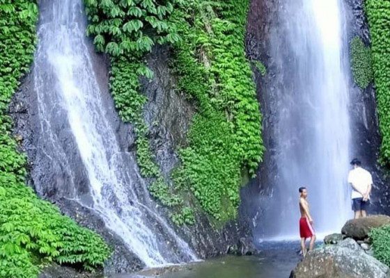 Nusabali.com - desa-galungan-kembangkan-wisata-air-terjun-tanah-putih
