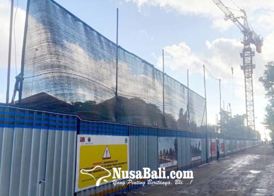 Nusabali.com - pembangunan-pasar-seni-kuta-pengerjaan-baru-bagian-struktur-kolom-lantai-i