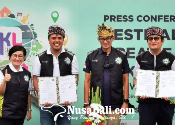 Nusabali.com - adira-dan-kemenparekraf-gelar-festival-kreatif-lokal-2022-di-desa-wisata-undisan