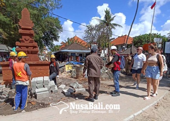 Nusabali.com - deadline-tinggal-sebulan-penataan-pantai-sanur-baru-6672-persen