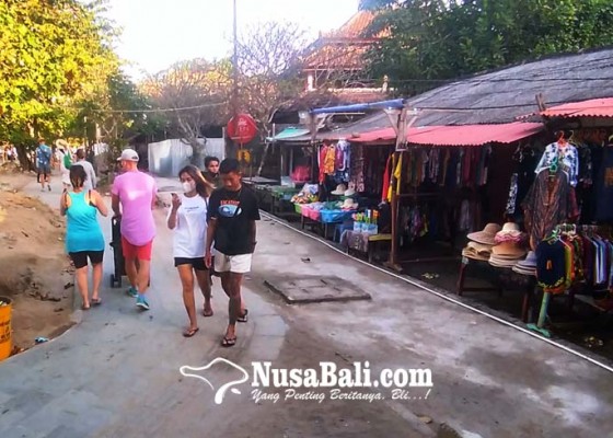 Nusabali.com - pengaturan-57-pedagang-di-pantai-sanur-setelah-penataan-tuntas