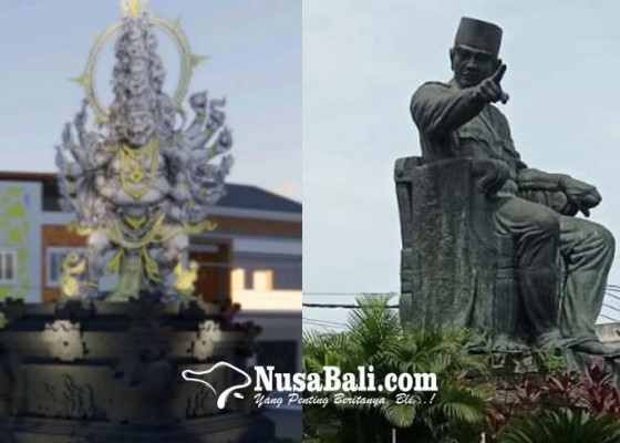 Nusabali.com - patung-wisnu-murti-resmi-dibangun-lagi