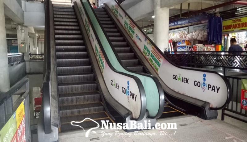 www.nusabali.com-lift-dan-eskalator-pasar-badung-tidak-difungsikan-ini-penyebabnya