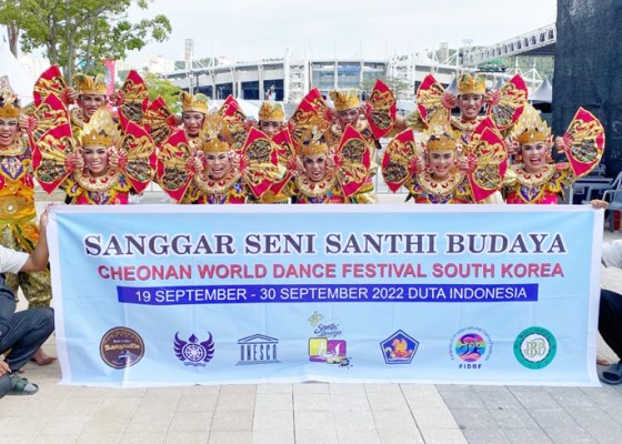 Nusabali.com - kompetisi-koreografi-internasional-di-korea-selatan-sanggar-santhi-budaya-wakili-indonesia
