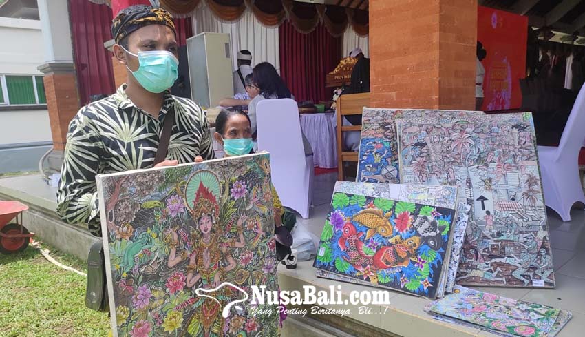 www.nusabali.com-pasien-rsj-dilibatkan-mulai-jadi-sinden-hingga-hasilkan-karya-lukisan
