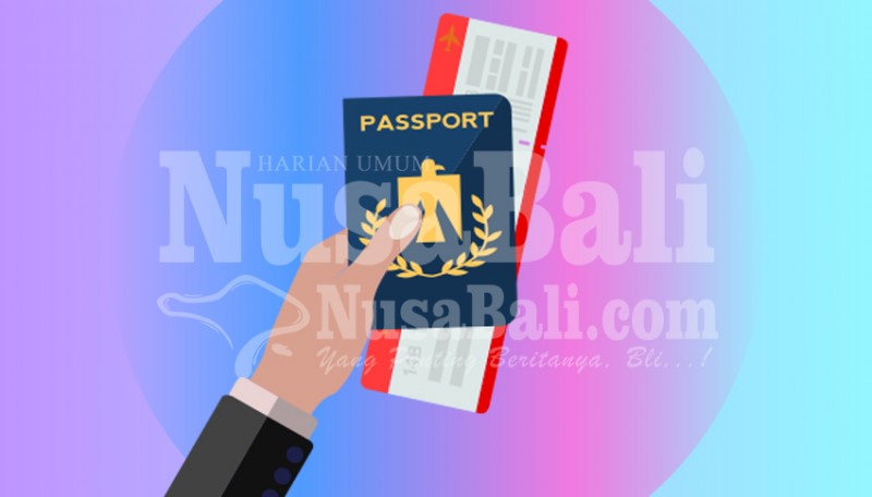 www.nusabali.com-hari-pertama-masa-berlaku-paspor-10-tahun-diterapkan-imigrasi-ngurah-rai-layani-71-permohonan