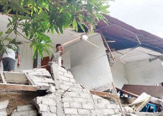 Nusabali.com - tim-bnpb-mendata-korban-gempa-tahun-2021-di-ban