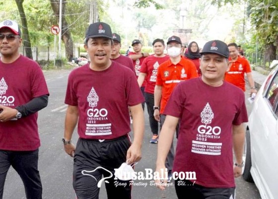 Nusabali.com - semarakkan-ktt-g20-melalui-jalan-sehat