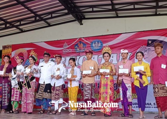 Nusabali.com - perayaan-bulan-bahasa-dan-sumpah-pemuda-di-smpn-4-singaraja